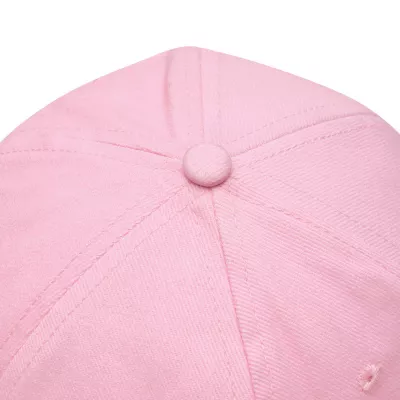 6-panelowa czapka baseballowa - różowy (56-0702282)