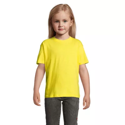 Koszulka dziecięca 150 g/m² Sol's REGENT KIDS - Lemon (S11970-LE)