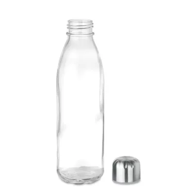 Butelka szklana ze stalową pokrywką 650 ml ASPEN GLASS - Przezroczysty (MO9800-22)