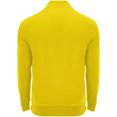 Epiro bluza unisex z długim rękawem i zamkiem błyskawicznym 1/4 200 g/m² - Żółty (R1115-YELLOW)