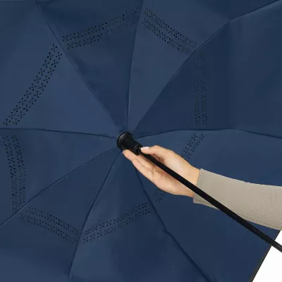 Parasol automatyczny OPPOSITE - ciemnoniebieski, czarny (56-0103380)