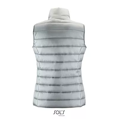 Kamizelka pikowana damska Sol's WAVE WOMEN - Metal Grey (S01437-MG)