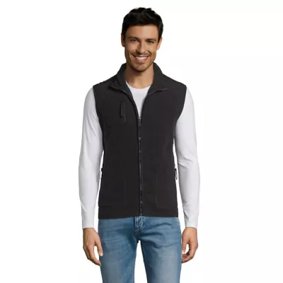 Kamizelka polarowa unisex 320 g/m² Sol's NORWAY - Czarny (S51000-BK)