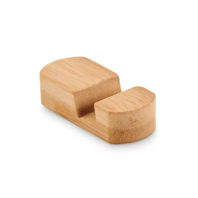 Mini podstawka pod telefon z bambusa POY - Drewna (MO6888-40)