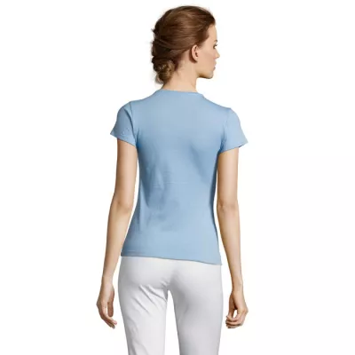 Koszulka damska dopasowana 150 g/m² Sol's MISS - Blekitny (S11386-SK)