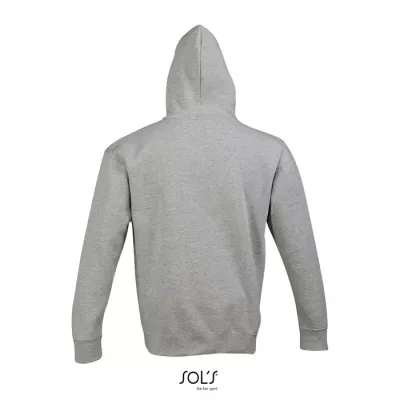 Bluza unisex z kapturem 320 g/m² Sol's SLAM - Szary Melanż (S13251-GM)