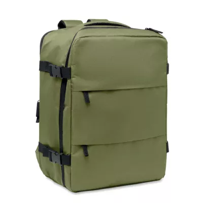 Plecak kabinowy rozciągliwy 15" RPET 20 l ASPEN - Zieleń Wojskowa (MO3195-49)
