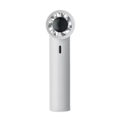 Mini wentylator ręczny z wyświetlaczem 2600 mAh GLACI - Bialy (MO2780-06)
