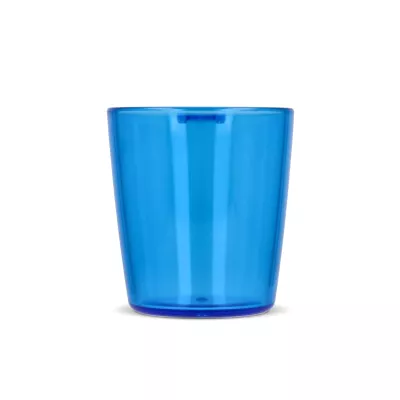 Kieliszek festiwalowy ze smyczą - niebieski transparentny (LT90870-N0411)