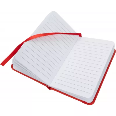 Notatnik A6 w linie ROMANA - czerwony (2836705)