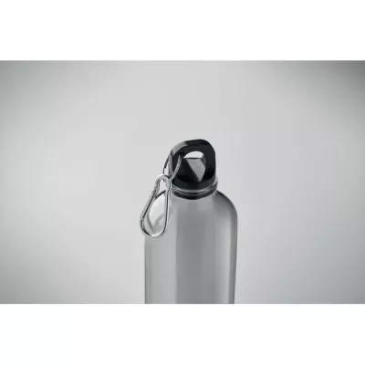 Butelka z RPET z karabińczykiem 500 ml MOSS RE500 - Przezroczysty Szary (MO2803-27)