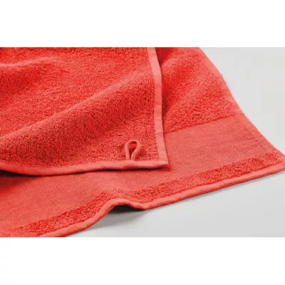 Ręcznik bawełniany 380 g/m² 30x50 cm ISLAND 30 - Czerwony (MO2764-05)