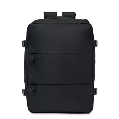 Plecak kabinowy rozciągliwy 15" RPET 20 l ASPEN - Czarny (MO3195-03)