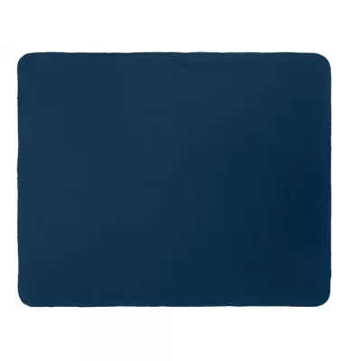 Koc polarowy RPET 120x150 cm 130 g/m² BOGDA - Niebieski (MO6805-04)