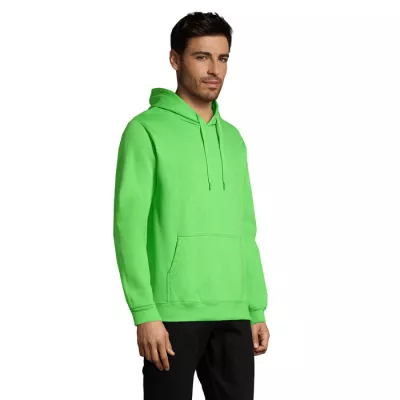 Bluza unisex z kapturem 280 g/m² Sol's SNAKE - Lime (S47101-LM)