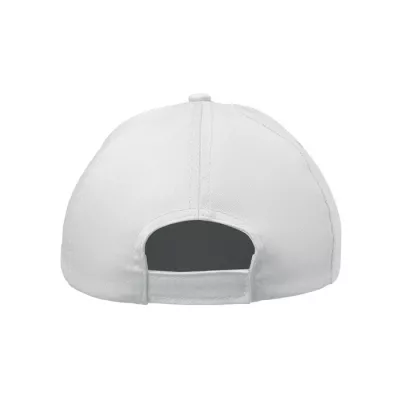 Czapka z daszkiem dziecięca 180 g/m² BUZZ KIDS - Bialy (MO2346-06)