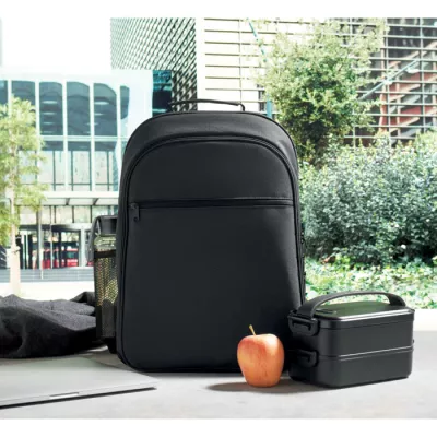 Plecak termiczny RPET na laptop 15" COOLPACK - Czarny (MO2125-03)