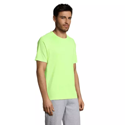 Koszulka sportowa męska raglan 140 g/m² Sol's SPORTY - Neon Yellow (S11939-NE)