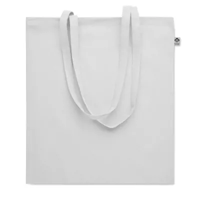 Torba na zakupy z bawełny organicznej 180 g/m² ONEL - Bialy (MO6711-06)