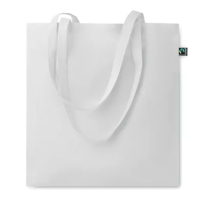 Torba z bawełny Fairtrade 140 g/m² OSOLE COLOUR - Bialy (MO2098-06)
