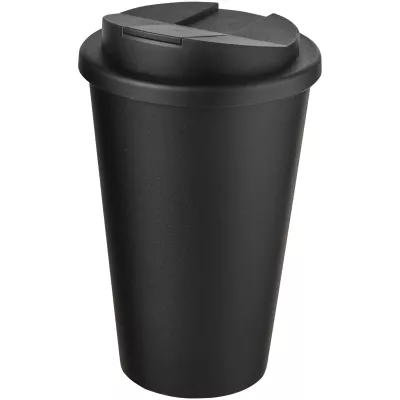 Americano® 350 ml tumbler with spill-proof lid - Czarny (21069515)