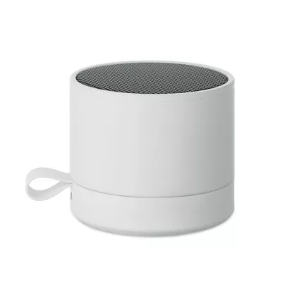 Głośnik bezprzewodowy w metalowej obudowie 3W RECAR - Bialy (MO2800-06)