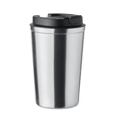 Kubek termiczny ze stali 350 ml BRACE - Srebrny Mat (MO6276-16)