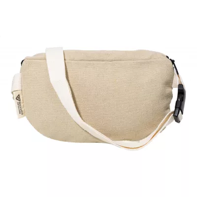 Rekan Hip torba biodrowa z recyklingowanego płótna - naturalny-a (AP800121-00)