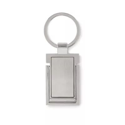 Brelok metalowy z podstawką na telefon STANRIN - Srebrny (MO2186-14)