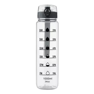 Butelka sportowa RPET 1000 ml ISFORDEN MARK - Przezroczysty (MO2672-22)