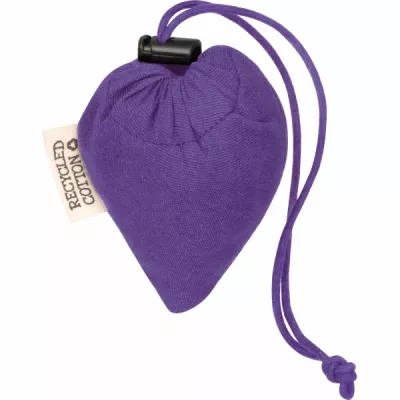 Torba bawełniana z recyklingu 118 g/m2 Modena - fioletowy (526212)