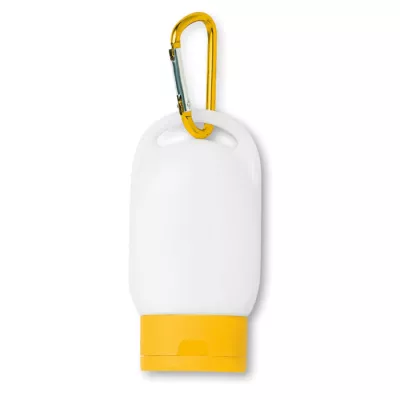 Krem do opalania SPF 25 z karabińczykiem 30 ml SUNCARE - Zólty (MO8512-08)
