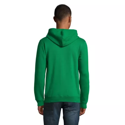 Bluza unisex z kapturem rozpinana 260 g/m² Sol's STONE - Zielony (S01714-KG)