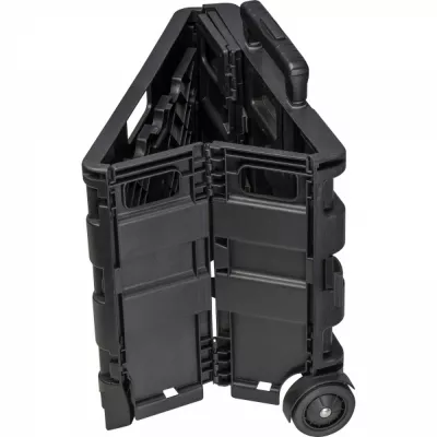 Wózek na zakupy składany KAREN - czarny (6386103)