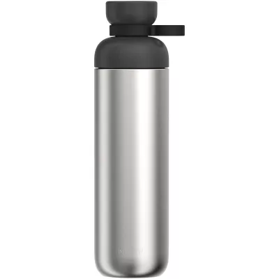 Butelka na wodę Mepal Vita 900 ml ze stali nierdzewnej z recyklingu - Czarny (11318690)