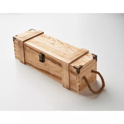 Pudełko na wino z drewna paulowni VINBOX + - Drewna (MO3121-40)