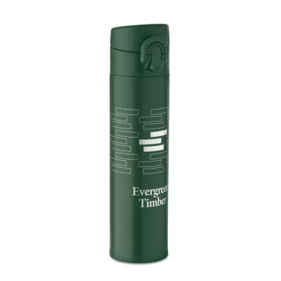 Butelka termiczna stalowa 300 ml BOTS - Ciemnozielony (MO2735-60)