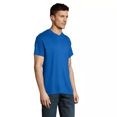 Koszulka męska V-neck 150 g/m² Sol's VICTORY - Niebieski (S11150-RB)