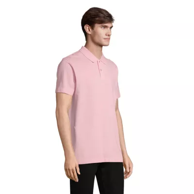 Koszulka polo unisex z czesanej bawełny Sol's PULSE - Cukierowy Róż (S04502-AX)