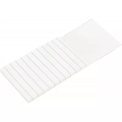 Notes na lodówkę z magnesem HELGE - biały (2491606)