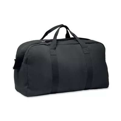 Torba podróżna z recyklingu 450 g/m² DUFFAS COLOUR - Czarny (MO2508-03)