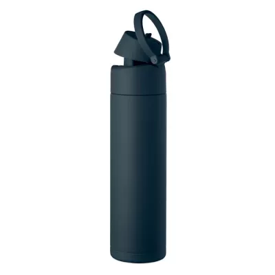 Butelka stalowa ze słomką 650 ml TOIEN ONE - Francuski Granat (MO2989-85)