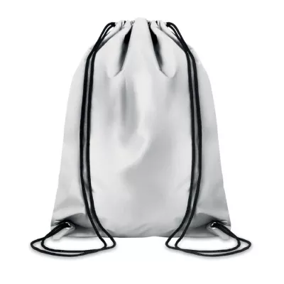 Worek ze sznurkiem odblaskowy SHOOP REFLECTIVE - Srebrny (MO9403-14)