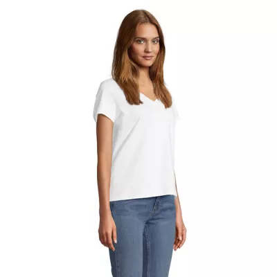 Koszulka damska V-neck Sol's REGENT V WOMEN - Bialy (S04766-WH)