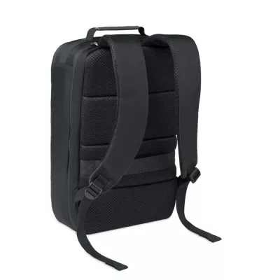 Plecak na laptop 15" z żakardem 15 l BOSTON - Czarny (MO3226-03)
