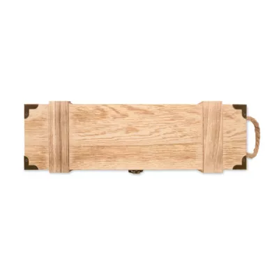Pudełko na wino z drewna paulowni VINBOX + - Drewna (MO3121-40)