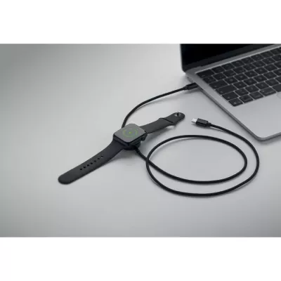 Kabel USB-C 60W z ładowarką do smartwatcha ARGER - Bialy (MO3151-06)