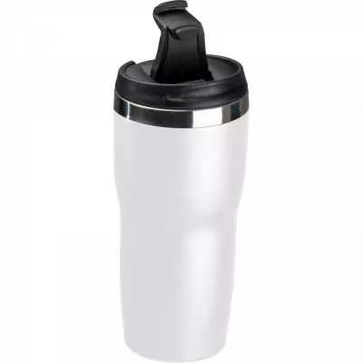 Kubek termiczny 400 ml ELEONORA - biały (6265806)