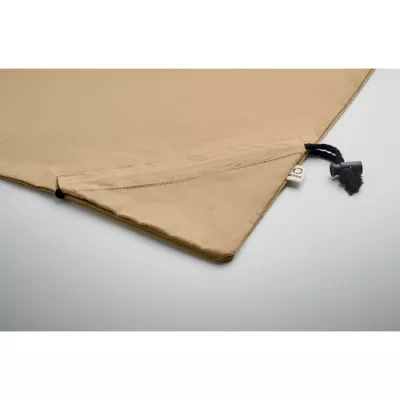 Torba składana z recyklingu 140 g/m² CARRIE COLOUR - Khaki (MO2487-39)