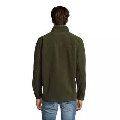 Bluza polarowa męska rozpinana 300 g/m² Sol's NORTH - Army (S55000-AR)